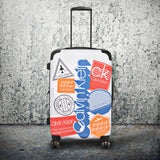 Calvin Klein AIRLINES Range Multicolor Color Hard Luggage