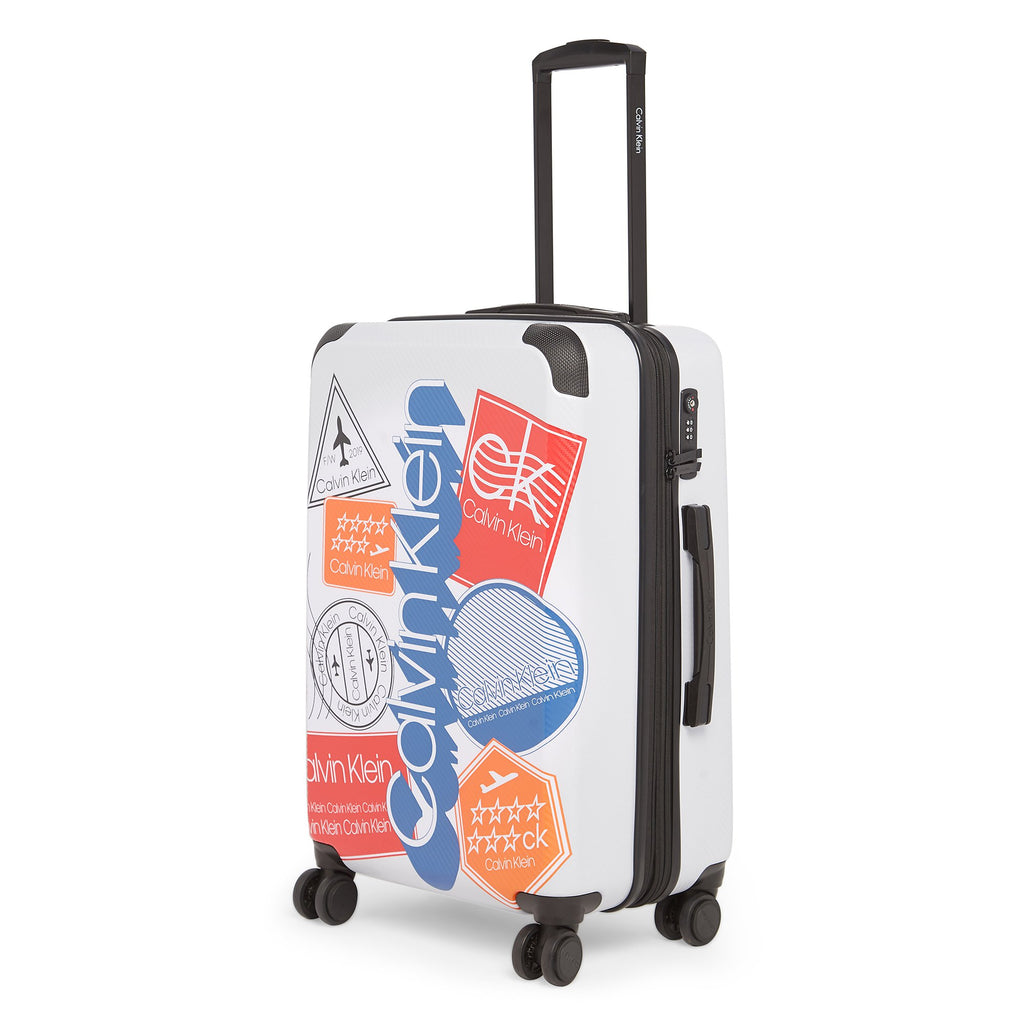 Calvin Klein Airlines Hard Body Multicolor Luggage Trolley