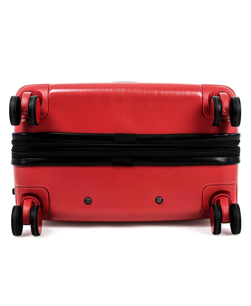 Calvin Klein Central Park West Hard Medium Red Luggage Trolley