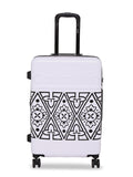 Calvin Klein Freedom Rider Hard Medium White/Black Luggage Trolley