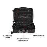 Calvin Klein Freedom Rider Hard Medium White/Black Luggage Trolley