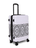 Calvin Klein Freedom Rider Hard Medium White/Black Luggage Trolley