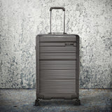 Calvin Klein Globetrotter Hard Body Medium Black Luggage Trolley