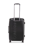 Calvin Klein Madison Ave Hs Hard Medium Black Luggage Trolley