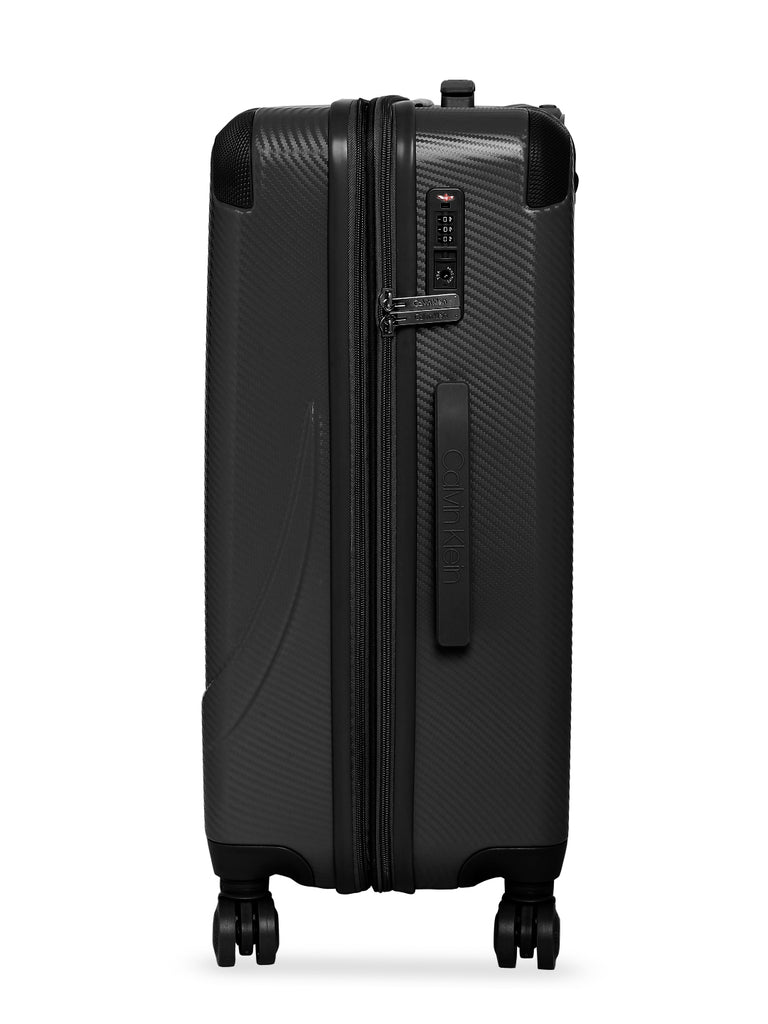 Calvin Klein Obsessed Hard Body Medium Black Luggage Trolley