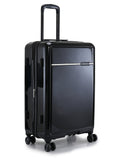 Calvinklein RIDER Black Color ABS/PC FILM Material Hard 24" Medium Trolley