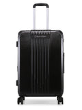 Calvinklein RELIANT Black Color 100% Polycarbonate Material Hard 24" Medium Trolley