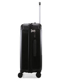 Calvinklein RELIANT Black Color 100% Polycarbonate Material Hard 24" Medium Trolley