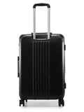 Calvinklein RELIANT Black Color 100% Polycarbonate Material Hard 24" Medium Trolley