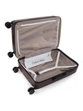 Calvinklein RELIANT Brunette Color 100% Polycarbonate Material Hard 24" Medium Trolley