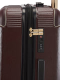 Calvinklein RELIANT Brunette Color 100% Polycarbonate Material Hard 24" Medium Trolley