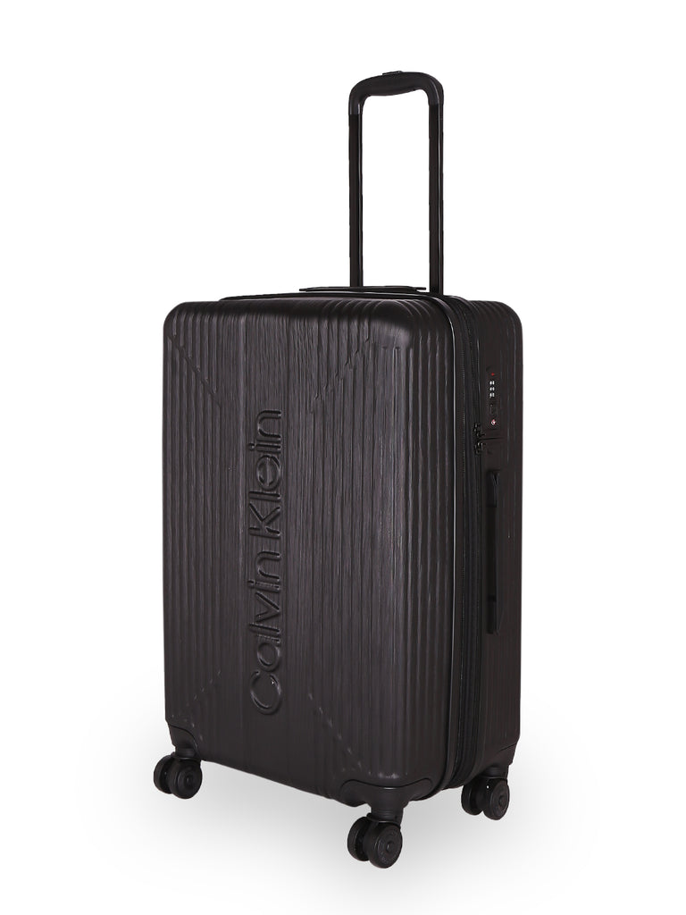 Calvin Klein The Standard Hs Hard Medium Black Luggage Trolley