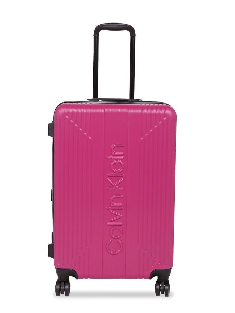 Calvin Klein The Standard Hs Hard Medium Pink Luggage Trolley