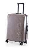 Calvinklein SOUTHAMPTON Rose Gold Color 100% Polycarbonate Material Hard 24" Medium Trolley