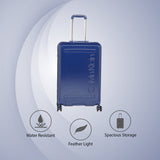 Calvin Klein Soho Hard Body Medium Cobalt Luggage Trolley
