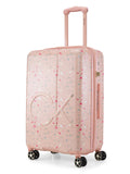 CALVIN KLEIN TERRAZZO ISLAND Dusty Pink Color ABS Material Hard Trolley