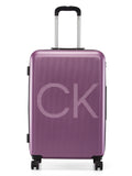 Calvin Klein VISION Amethyst Color ABS Material Hard 24" Medium Trolley