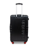 Calvin Klein CK LOGO Range Black & Red Color Hard Large Luggage
