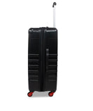 Calvin Klein CK LOGO Range Black & Red Color Hard Large Luggage
