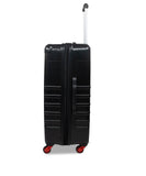 Calvin Klein CK LOGO Range Black & Red Color Hard Luggage