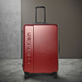 Calvin Klein Manhattan Hard Large Red Luggage Trolley
