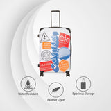 Calvin Klein AIRLINES Range Multicolor Color Hard Large Luggage