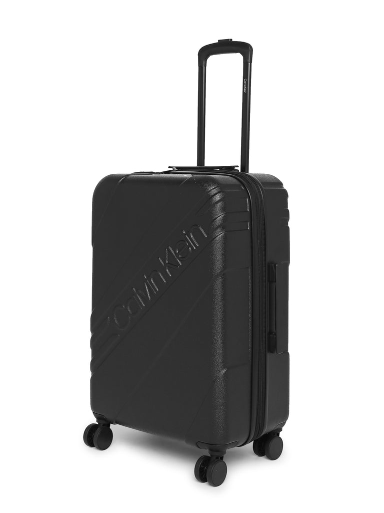 Calvin Klein Cheer Hard Large Black Luggage Trolley