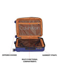 Calvin Klein CENTRAL PARK WEST Range Blue Color Hard Large Luggage