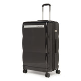 Calvin Klein Down To Fly Hard Body Large Black/Silver  Luggage Trolley
