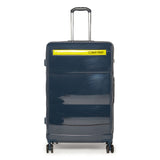 Calvin Klein Down To Fly Hard Body Large Navy/Yellow Luggage Trolley