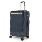 Calvin Klein Down To Fly Hard Body Large Navy/Yellow Luggage Trolley