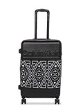 Calvin Klein FREEDOM RIDER Range Black & White Color Hard Large Luggage