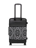 Calvin Klein FREEDOM RIDER Range Black & White Color Hard Large Luggage