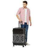 Calvin Klein FREEDOM RIDER Range Black & White Color Hard Large Luggage