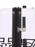 Calvin Klein Freedom Rider Hard Large White/Black Luggage Trolley