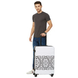 Calvin Klein Freedom Rider Hard Large White/Black Luggage Trolley