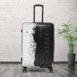Calvin Klein The Factory Hard Large Black Luggage Trolley