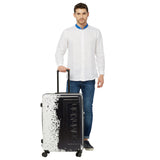 Calvin Klein The Factory Hard Large Black Luggage Trolley