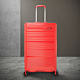 Calvin Klein Globetrotter Hard Body Large Red Luggage Trolley