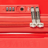 Calvin Klein Globetrotter Hard Body Large Red Luggage Trolley
