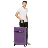 Calvin Klein Kimpton Hard Large Purple/Black Luggage Trolley