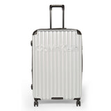 Calvin Klein Land Escape Hard Body Large Silver Luggage Trolley