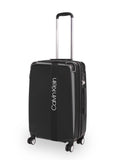 Calvin Klein Madison Ave Hs Hard Large Black Luggage Trolley