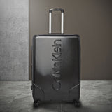Calvin Klein Obsessed Hard Body Large Black Luggage Trolley