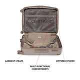 Calvin Klein Obsessed Hard Body Large Black Luggage Trolley