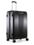 Calvinklein RELIANT Black Color 100% Polycarbonate Material Hard 28" Large Trolley