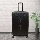 Calvin Klein The Standard Hs Hard Large Black Luggage Trolley