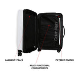 Calvin Klein THE STANDARD HS Range White Color Hard Large Luggage
