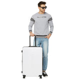 Calvin Klein THE STANDARD HS Range White Color Hard Large Luggage