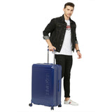 Calvin Klein Soho Hard Body Large Cobalt Luggage Trolley